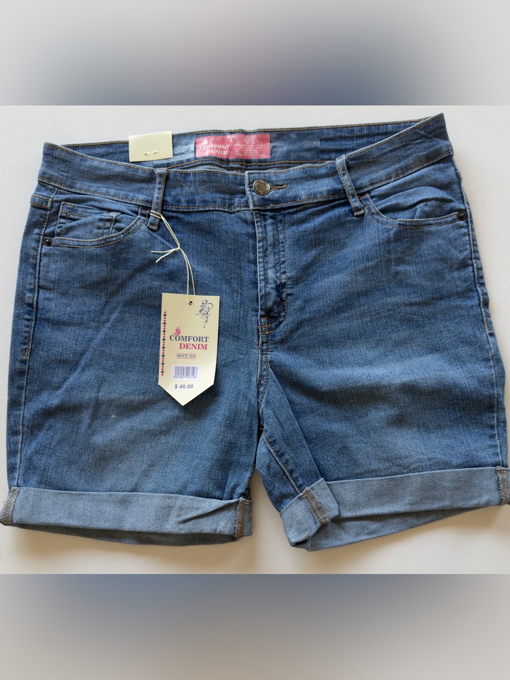 Comfort Denim Women's Blue Jean Shorts
